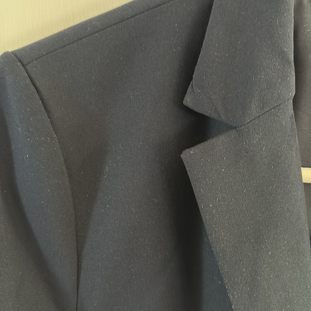 Ann Taylor Navy Single Button Fully Lined Blazer … - image 3